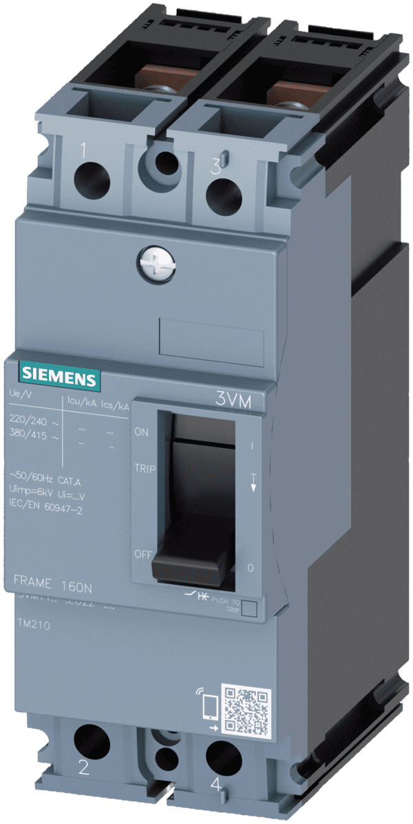 Material electrico industrial Breaker Siemens 3VM1180-3ED22-0AA0_G_I202_XX_28814V