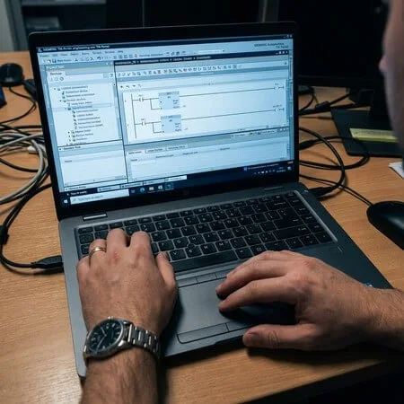 TIA Portal Siemens Software Ingeniero Laptop