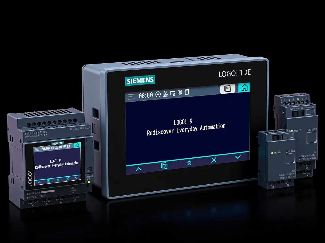 LOGO! TDE Siemens 9 pantalla táctil