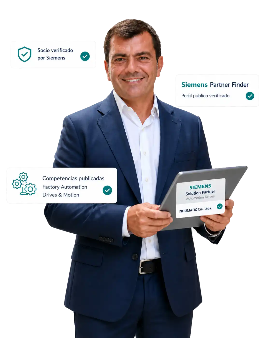Especialista de INDUMATIC como Solution Partner Siemens