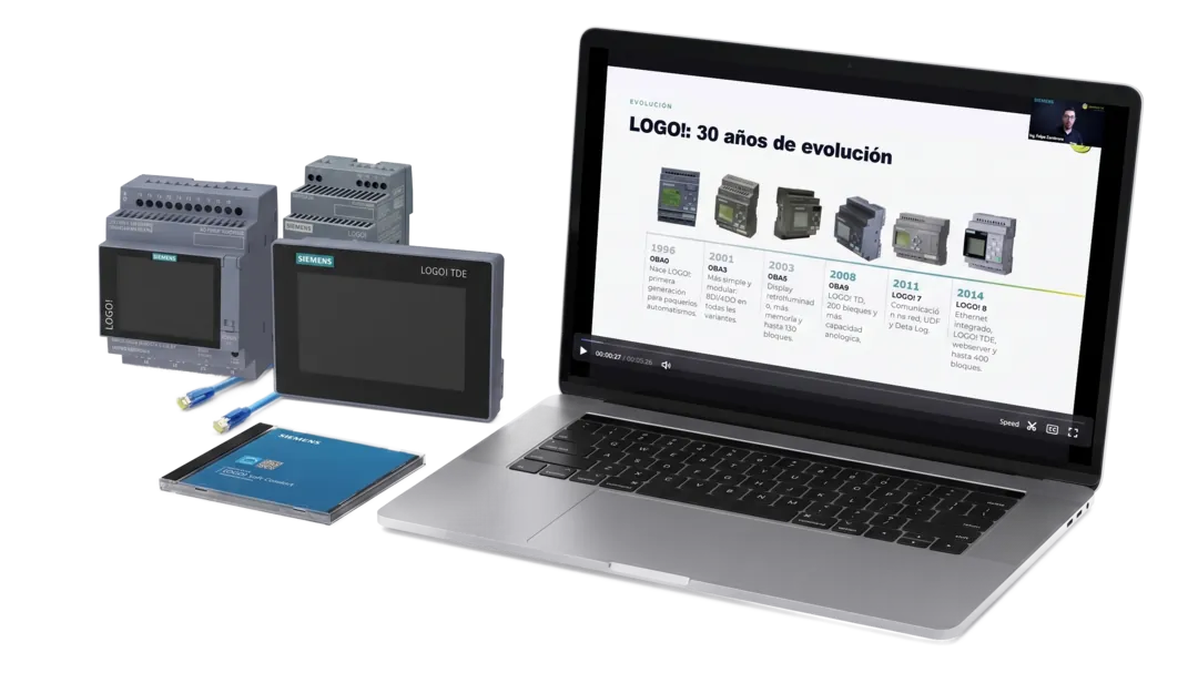 Starter Kit LOGO! 9 Siemens con TDE y Masterclass