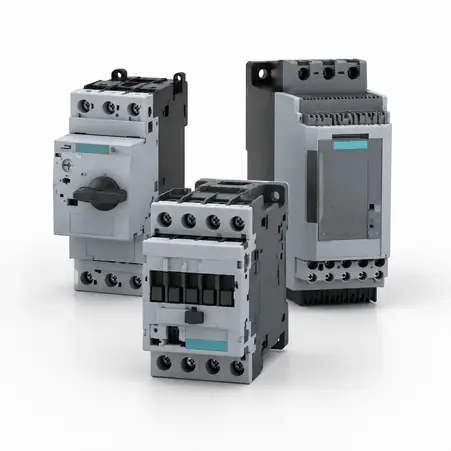 Productos Siemens para maniobra y control industrial